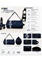 F90 Small Cylinder Women's - Men's Sports Travel Bag with Shoulder Strap - 8
