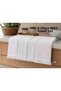 Cotton Kitchen Towel Set of 4 30X50 cm Hand and Drying Towels Soft Absorbent Multi-Purpose - 2