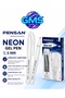 1.0 mm Neon White Gel Pen Set of 6