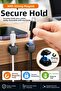 Magnetic Cable Organizer Cable Holder Set of 6 Adhesive Cable Fixer Desk Cable Management - 2