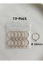 Stainless Steel Gold Color Earring Hoop for Jewelry Making/Production |   10 Pieces (5 Pairs) |   Medium Size - 2