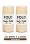 Premium 200 Gr X 2 Pieces Soft Paper Rope Straw Paper Rope Bag, Supla Rope