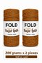 Premium 200 Gr X 2 Pieces Soft Paper Rope Straw Paper Rope Bag, Supla Rope