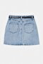 Mavi Mavi Kemer Detaylı Arkası Etek Görünümlü %100 Pamuk Non-Stretch Denim Şort Etek TBBSS26AP00004 - 13