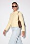 Yellow Judge Collar Buttoned Short Sports Jacket Tdrss26Ce00018 - 7