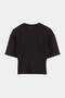 Black Soft/Soft Touch Fitted Crew Neck Low Sleeve Waist-Fitted Knitted T-Shirt Twoaw27Ts00002 - 9