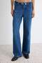 Mavi Tencel Karışımlı Bel Detaylı Düşük Bel Wide Leg Jeans TWOAW27JE00017 - 4