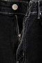 Black Contrast Stitched High Waist Medium Stretch Flare Spanish Jeans Tbbaw27Cj00004 - 11