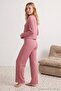 Pembe Fitilli Örme Pijama Takımı THMAW21PT0684 - 7