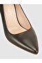 Brown Genuine Leather Classic Stiletto Women's Shoes - 5