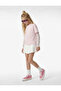 Long Sleeve Crew Neck Blouse with Lace Sleeve Detail