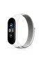 ®   Mi Band 4 Mesh Hook and Loop Strap - White