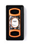 Orange Stainless Steel Pocket Cigar Cutter V- cut cigar Double Blades With Cigar Stand Gift Box - 6