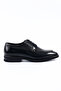 Genuine Floater Leather Black Classic Men's Shoes Eva Sole - 4103