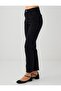 Black Regular Leg High Waist Pocket Woven Trousers - 4