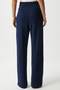 Women's Navy Blue Velcro Waist Comfortable Woven Trousers RV00150 - 5