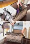 صندوق تنظيم داخل الخزانة مع مقابض، صندوق تخزين - 5