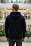 Juan Hooded Men's Sweatshirt Black - 4