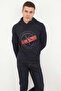 Rio Hooded Men's Sweatshirt Navy Blue - 2