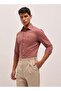 Men's Light terracotta Tailored Fit Solid Formal Shirt for Every Occasion