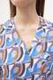 Liberty purple liberty patterned viscose shirt shorts pajama set - 6