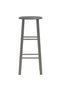Scaune de bar, 2 buc., antracit, MDF - 3
