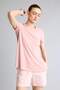 Long Fit Side Slit Crew Neck Short Sleeve Sports T-Shirt G0779Ax26Sp - 3