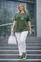 Cedy - Women's Special Design Flexible, Sequined, Lace Detailed Washable Plus Size T-Shirt C100200 - 7