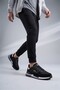 Skate Men's Black / White Running & Walking Sports Shoes