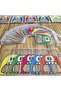 Monster Pattern Cute Fun Bags with Tape 100Pcs Transparent Opp Mixed Colors 10X10+5 cm - 2