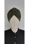 Hijab Swimming Cap (Sea and Pool Cap), Matching Khaki Color with the Swimwear and Swimsuit Top. - 4