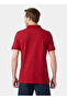 Hha.54543_Hha.162Hudson Red Regular Logo Printed Men's Polo T-Shirt - 2