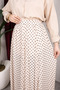 Women's Lined Polka Dot Patterned Tulle Skirt - 3
