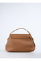 Tan Women's Leather Crossbody Bag Carbyn10 Flt - 3