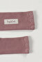 Baby Bodysuit Plum Color Extension Attachment 2 Pieces (Short and Long) 100% Cotton (with 9.5mm Snaps) - 3