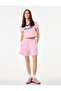 Slim Fit Waist Tie Pocketed Glittery Mini Shorts