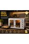 Electric oven with large temperature control device DX4303