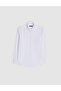 White Oxford Slim Fit Easy-Iron Shirt 50325365-Vr013 - 6