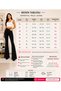 Women's Spanish Flare Jean High Waist Slimming Denim Pants - 5