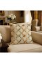 Cream Brown Geometric 6-Piece Throw Pillow Cover (43X43) – Double-Sided Printed - 2
