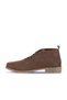 Brown Nubuck Women's Flat Boots 01Wd3805 - 3
