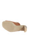 Brown Leather Women's Heeled Slippers 01Wn4105 - 5