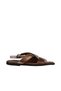 Powder Tan Leather Women's Sandals 01Wy2012