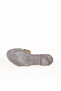 Beige Leather Women's Flat Slippers 01Wq2015 - 5