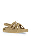 Beige Halat Bodrum Rubber Thick Soled Women's Halat 24Bodrumplttbn - 2