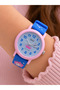 10 Atm Waterproof Girls' Wristwatch with Silicone Strap - 2