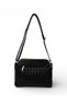 Sn 1437 Women's Shoulder Bag Handbag Crossbody Bag Croco-Black - 4