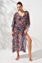 V-Neck Dress Pareo Tiger 231803-D