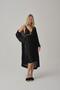 Vegan Silk Satin Six-Piece Bridal Dowry Set - Lx.25261 Black - 2