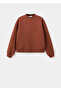 Cotton Plain Sweatshirt - 3